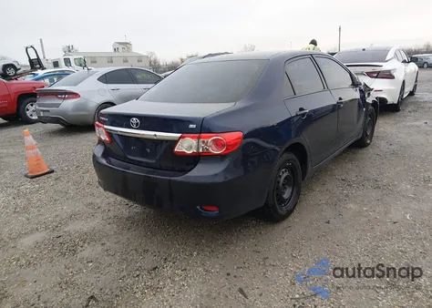 2011 Toyota Corolla Le z USA, uszkodzony, nr VIN 2T1BU4EE2BC629938